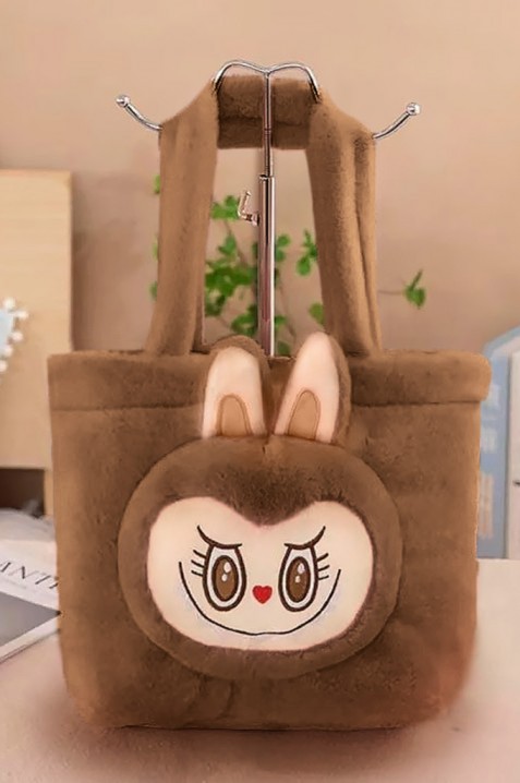Τσάντα LABUBUBAG BROWN, Χρώμα: καφέ, IVET.EU - Εκπτώσεις έως -80%