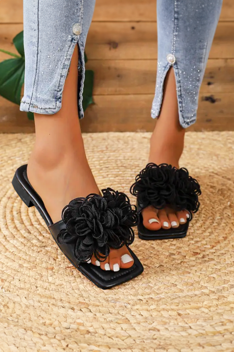 Γυναικείες παντόφλες BLEKI, Χρώμα: μαύρο, IVET.EU - Εκπτώσεις έως -80%