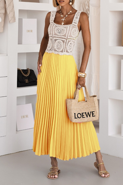 Φόρεμα SERMIGA LIME, Χρώμα: λάιμ, IVET.EU - Εκπτώσεις έως -80%