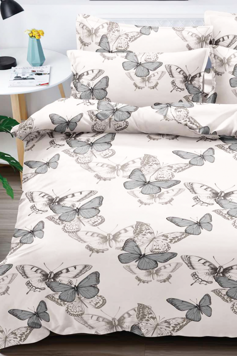 Σετ κρεβατοκάμαρας LEONEFA 200x220 cm βαμβακερό - 3 τεμ., Χρώμα: άσπρο, IVET.EU - Εκπτώσεις έως -80%