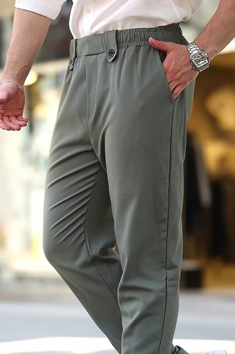 Ανδρικό παντελόνι NEJEZO KHAKI, Χρώμα: χακί, IVET.EU - Εκπτώσεις έως -80%