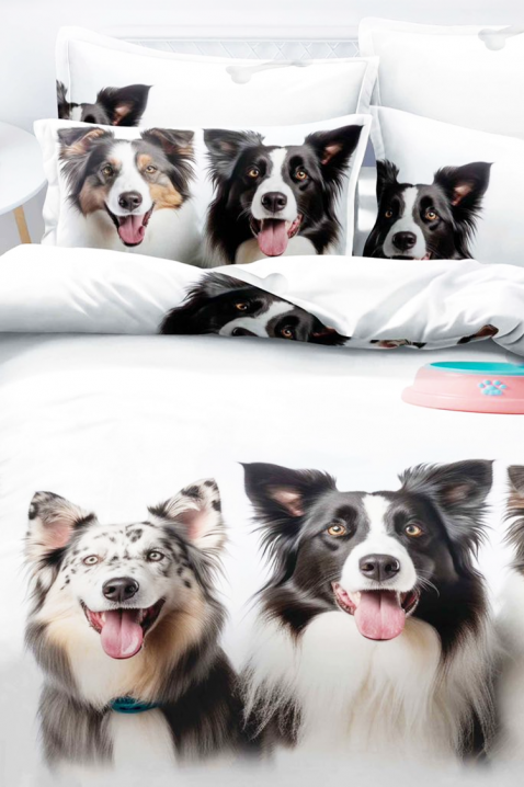 Σετ κρεβατοκάμαρας SIOGELVA 160x200 cm βαμβακερό - 3 τεμ., Χρώμα: άσπρο, IVET.EU - Εκπτώσεις έως -80%