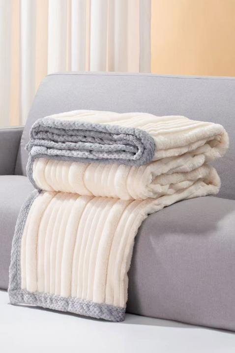 Κουβέρτα JERLONDA ECRU 160x200 cm, Χρώμα: εκρού, IVET.EU - Εκπτώσεις έως -80%