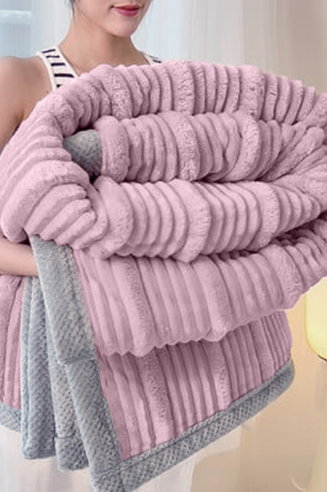 Κουβέρτα JERLONDA PINK 160x200 cm, Χρώμα: ροζ, IVET.EU - Εκπτώσεις έως -80%