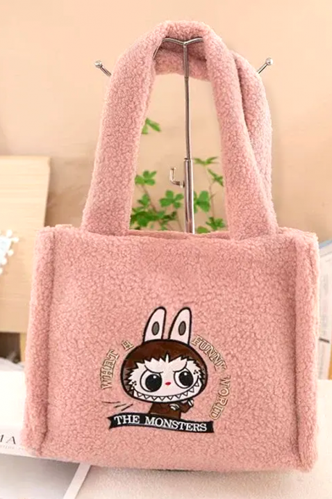Γυναικεία τσάντα LABUBU MONSTERS PINK, Χρώμα: ροζ, IVET.EU - Εκπτώσεις έως -80%