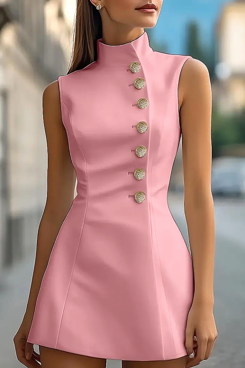 Φόρεμα AEROLNA PINK, Χρώμα: ροζ, IVET.EU - Εκπτώσεις έως -80%