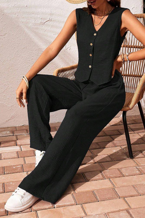 Σύνολο JENELINA BLACK, Χρώμα: μαύρο, IVET.EU - Εκπτώσεις έως -80%