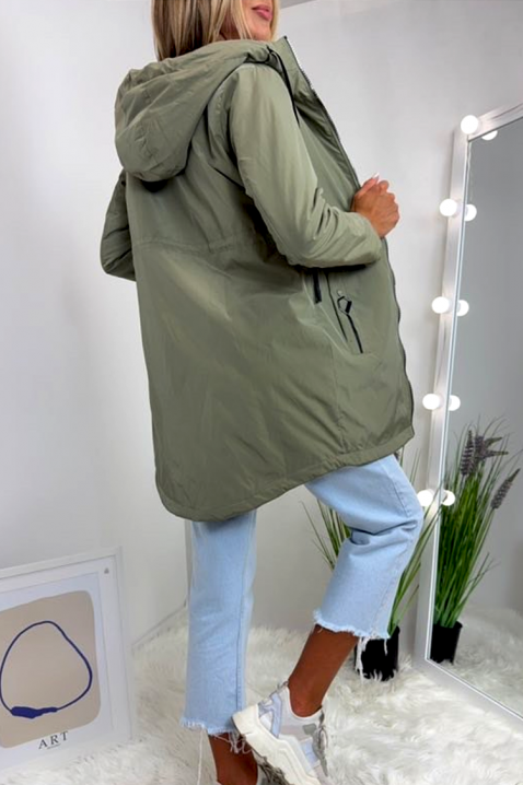 Μπουφάν POINELJA KHAKI, Χρώμα: χακί, IVET.EU - Εκπτώσεις έως -80%