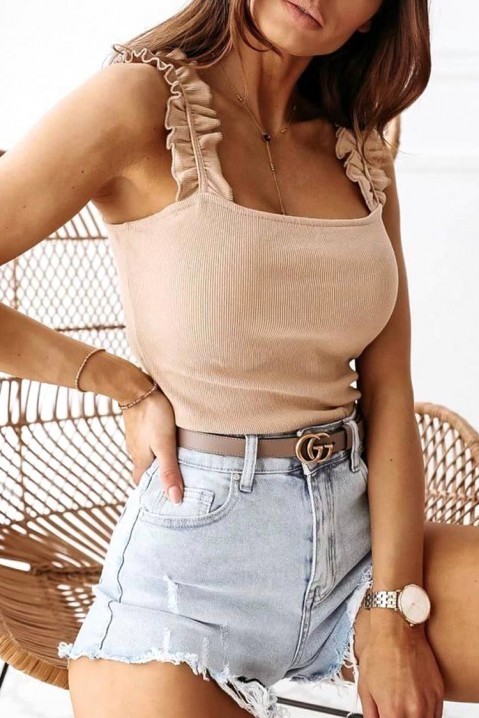 Τοπ BRANILA BEIGE, Χρώμα: μπεζ, IVET.EU - Εκπτώσεις έως -80%