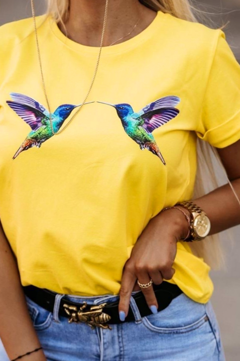 Κοντομάνικο μπλουζάκι RIOZEMA YELLOW, Χρώμα: κίτρινο, IVET.EU - Εκπτώσεις έως -80%