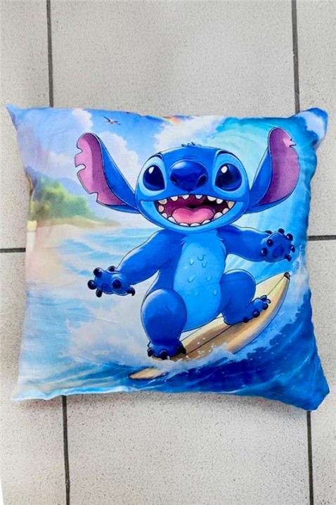 Παιδικό μαξιλάρι STITCH SURF, Χρώμα: μπλε, IVET.EU - Εκπτώσεις έως -80%