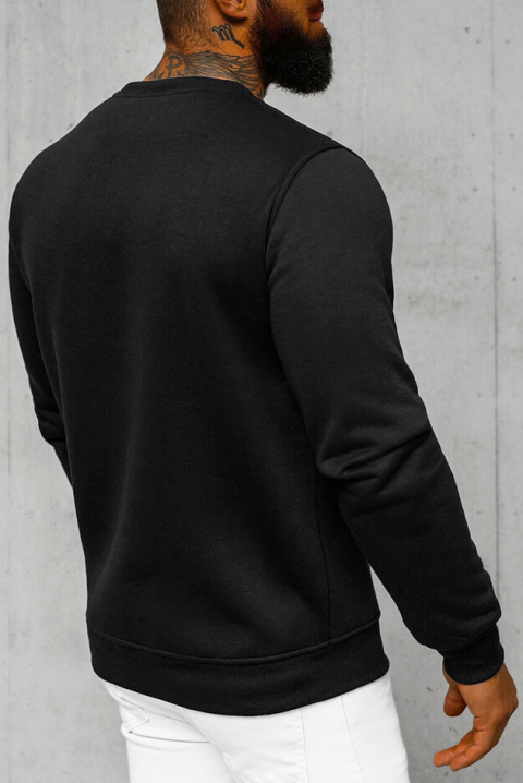 Ανδρική μπλούζα BRONOTI BLACK, Χρώμα: μαύρο, IVET.EU - Εκπτώσεις έως -80%