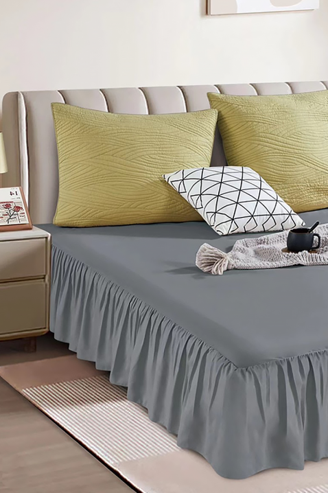 Κάλυμμα κρεβατιού BENJILFA GRAFIT 200х220 cm, Χρώμα: γραφίτης, IVET.EU - Εκπτώσεις έως -80%