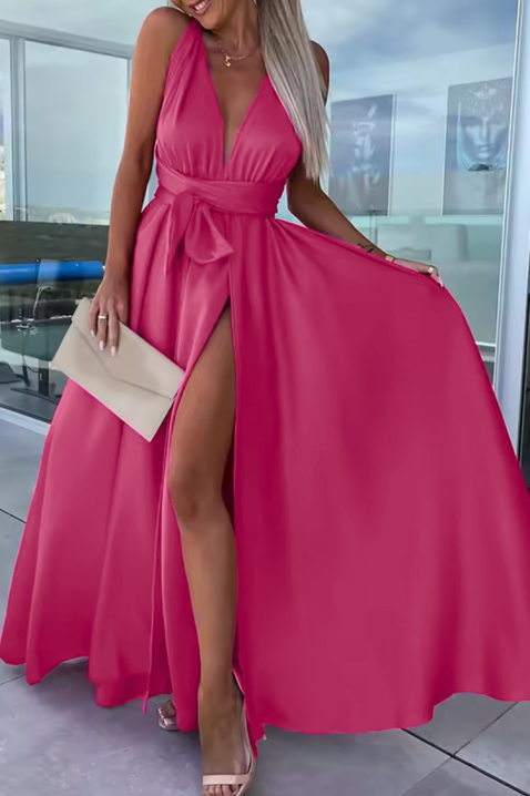 Φόρεμα CLASICANA FUCHSIA, Χρώμα: φούξια, IVET.EU - Εκπτώσεις έως -80%