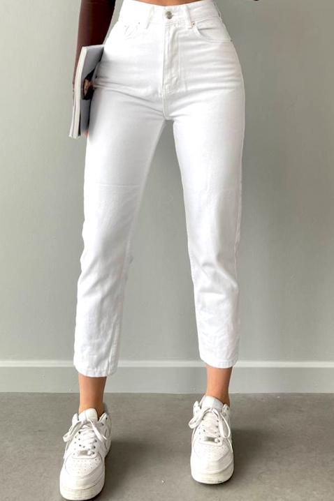 Τζιν BLADINA, Χρώμα: άσπρο, IVET.EU - Εκπτώσεις έως -80%