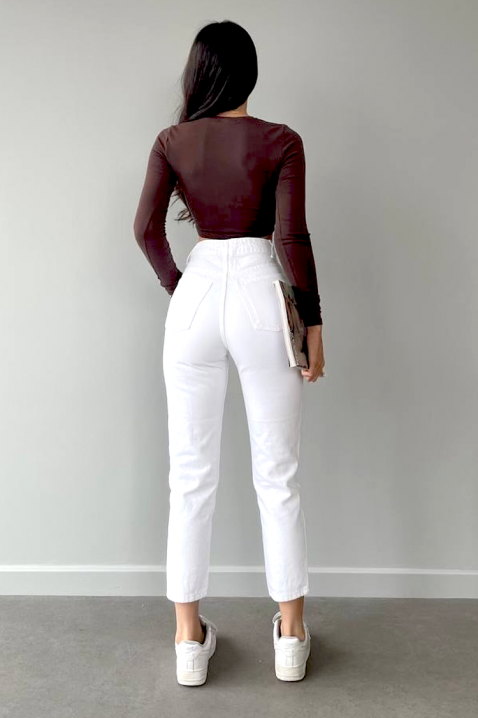 Τζιν BLADINA, Χρώμα: άσπρο, IVET.EU - Εκπτώσεις έως -80%