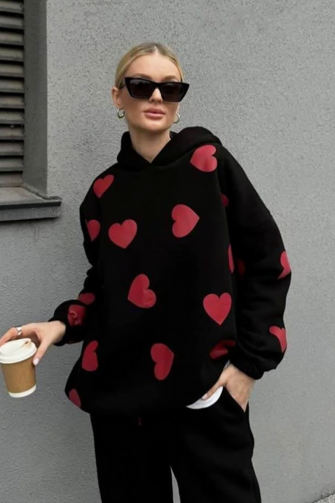 Φούτερ HANTENA BLACK, Χρώμα: μαύρο, IVET.EU - Εκπτώσεις έως -80%