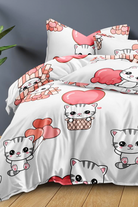 Σετ κρεβατοκάμαρας VRENIOFA160x200 cm βαμβακερό - 4 τεμ., Χρώμα: άσπρο, IVET.EU - Εκπτώσεις έως -80%