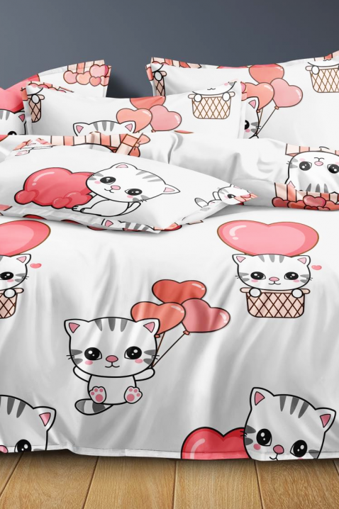 Σετ κρεβατοκάμαρας VRENIOFA160x200 cm βαμβακερό - 4 τεμ., Χρώμα: άσπρο, IVET.EU - Εκπτώσεις έως -80%