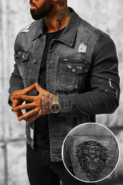 Ανδρικό μπουφάν DIVIDO, Χρώμα: γραφίτης, IVET.EU - Εκπτώσεις έως -80%