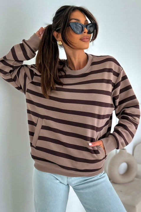 Γυναικεία μπλούζα BRENVILA BEIGE, Χρώμα: μπεζ, IVET.EU - Εκπτώσεις έως -80%