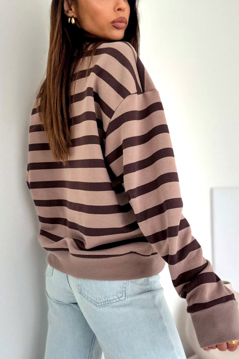 Γυναικεία μπλούζα BRENVILA BEIGE, Χρώμα: μπεζ, IVET.EU - Εκπτώσεις έως -80%