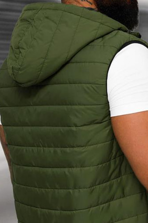 Ανδρικό γιλέκο BETRICK GREEN, Χρώμα: πράσινο, IVET.EU - Εκπτώσεις έως -80%