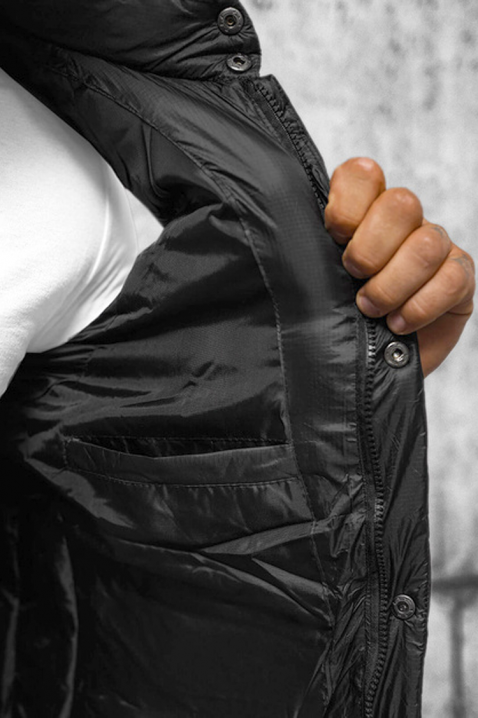 Ανδρικό γιλέκο JERKODO BLACK, Χρώμα: μαύρο, IVET.EU - Εκπτώσεις έως -80%