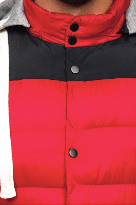 Ανδρικό γιλέκο JERKODO RED, Χρώμα: κόκκινο, IVET.EU - Εκπτώσεις έως -80%