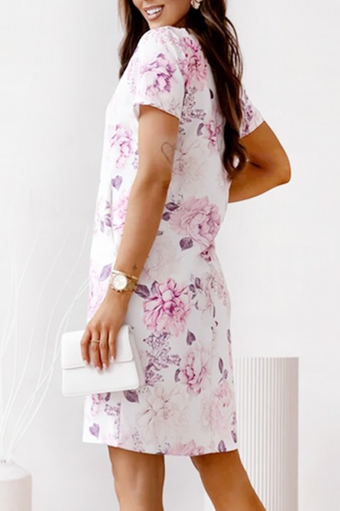 Φόρεμα DALONZA WHITE, Χρώμα: άσπρο, IVET.EU - Εκπτώσεις έως -80%