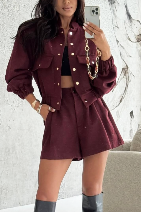 Σύνολο VORMENDA BORDO, Χρώμα: μπορντό, IVET.EU - Εκπτώσεις έως -80%