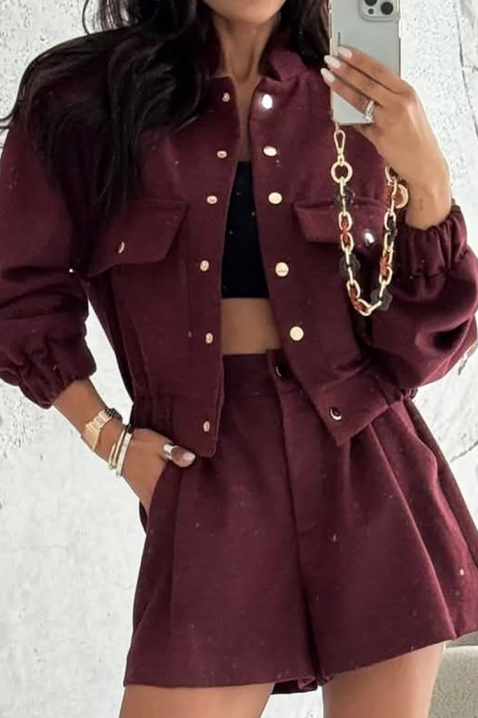 Σύνολο VORMENDA BORDO, Χρώμα: μπορντό, IVET.EU - Εκπτώσεις έως -80%