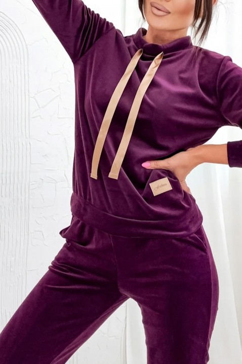 Σύνολο LURMENDA BORDO, Χρώμα: μπορντό, IVET.EU - Εκπτώσεις έως -80%