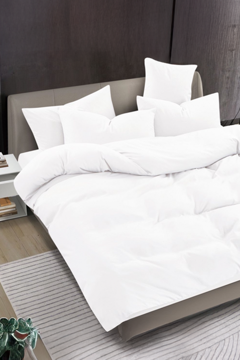 Σετ κρεβατοκάμαρας SOLPESA WHITE 160x200 cm βαμβακερό - 3 τεμ., Χρώμα: άσπρο, IVET.EU - Εκπτώσεις έως -80%