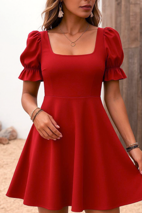 Φόρεμα GRONDEZA, Χρώμα: κόκκινο, IVET.EU - Εκπτώσεις έως -80%