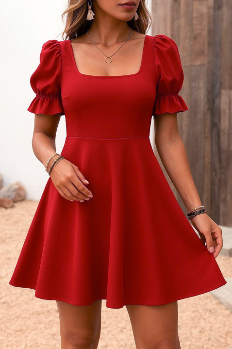 Φόρεμα GRONDEZA, Χρώμα: κόκκινο, IVET.EU - Εκπτώσεις έως -80%