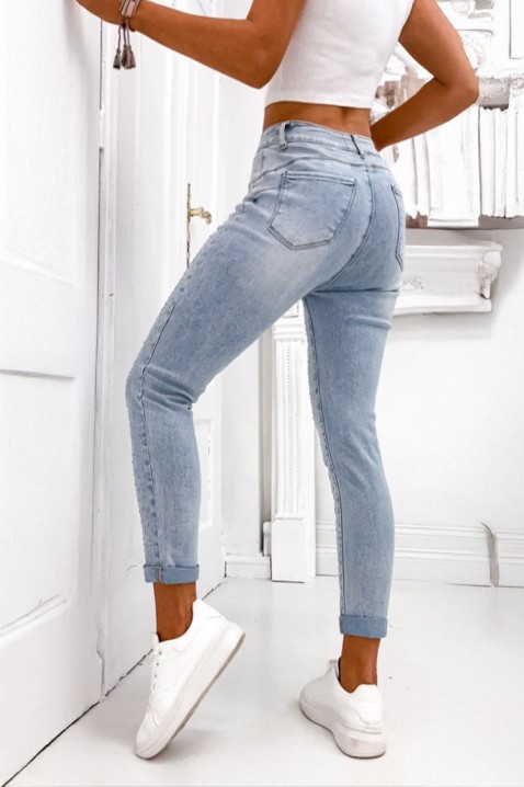 Τζιν GLOMENZANA, Χρώμα: Γαλάζιο, IVET.EU - Εκπτώσεις έως -80%