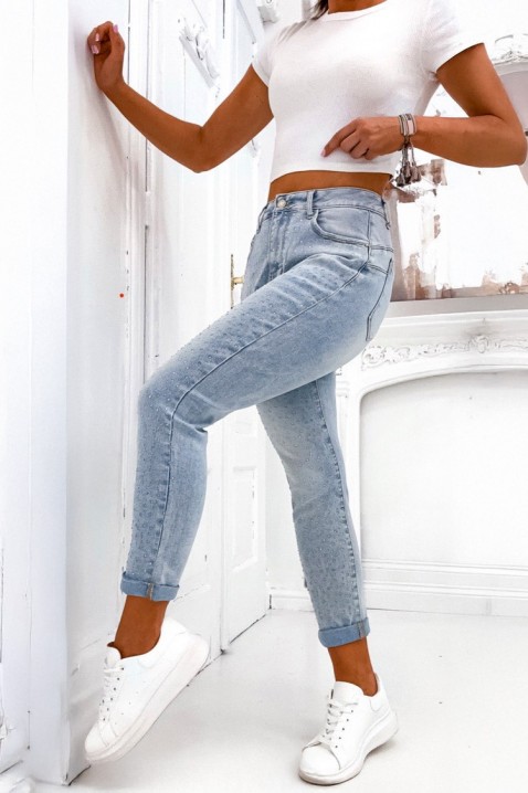 Τζιν GLOMENZANA, Χρώμα: Γαλάζιο, IVET.EU - Εκπτώσεις έως -80%