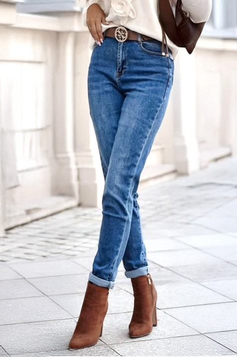 Τζιν DOLVENDA, Χρώμα: μπλε, IVET.EU - Εκπτώσεις έως -80%