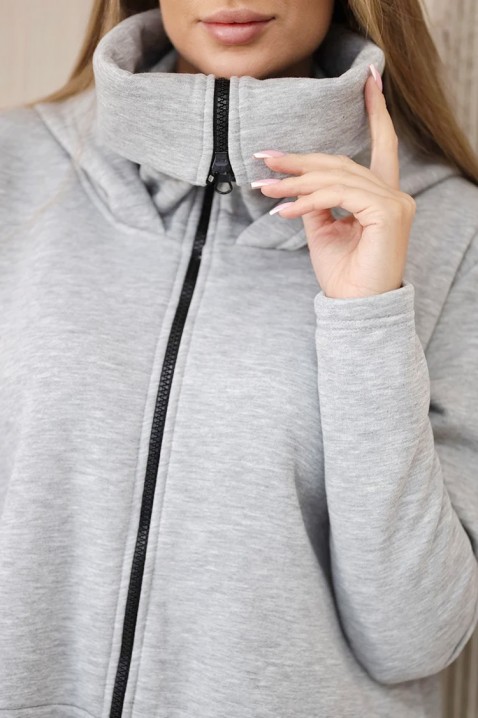 Φόρεμα RENETANA GREY, Χρώμα: γκρι, IVET.EU - Εκπτώσεις έως -80%