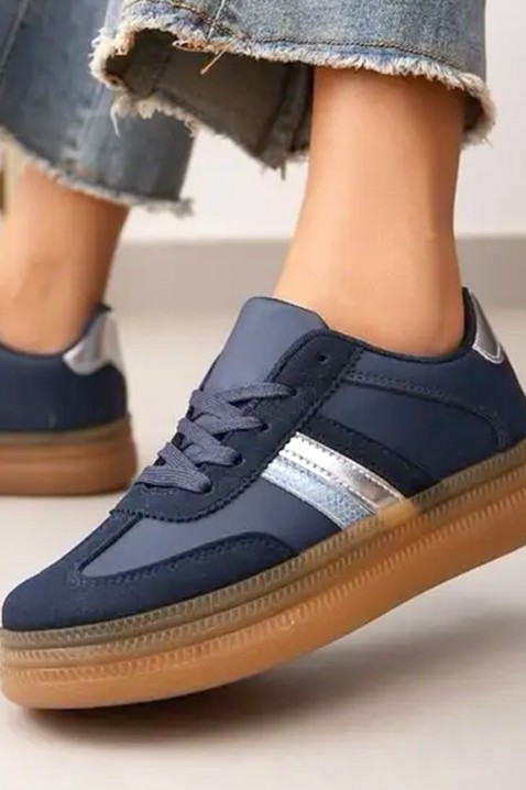 Γυναικεία παπούτσια SIOTERA NAVY, Χρώμα: σκούρο μπλε, IVET.EU - Εκπτώσεις έως -80%