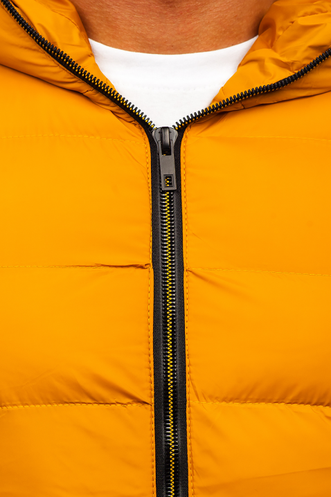 Ανδρικό γιλέκο MEJELO YELLOW, Χρώμα: κίτρινο, IVET.EU - Εκπτώσεις έως -80%