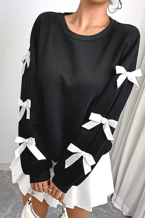 Γυναικεία μπλούζα FERMONRA, Χρώμα: μαύρο, IVET.EU - Εκπτώσεις έως -80%