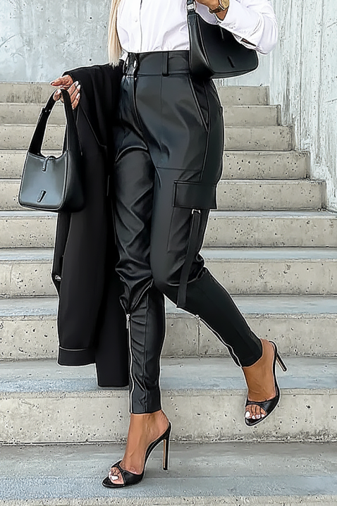 Παντελόνι VESTONLIA BLACK, Χρώμα: μαύρο, IVET.EU - Εκπτώσεις έως -80%