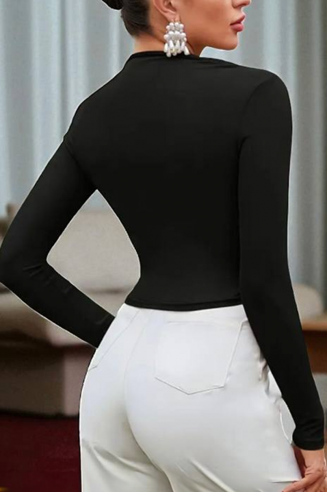 Γυναικεία μπλούζα HARMONDA, Χρώμα: μαύρο, IVET.EU - Εκπτώσεις έως -80%