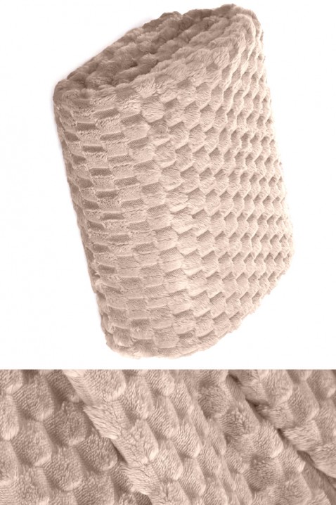 Κουβέρτα BELMONGA BEIGE 160x200 cm, Χρώμα: μπεζ, IVET.EU - Εκπτώσεις έως -80%