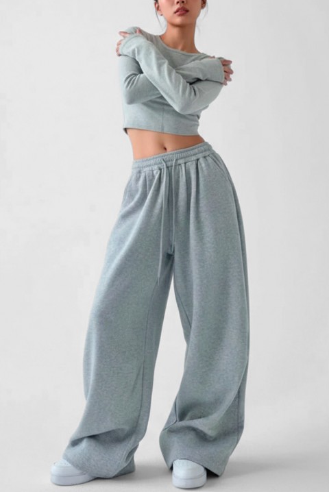 Παντελόνι φόρμας VIOXENA GREY, Χρώμα: γκρι, IVET.EU - Εκπτώσεις έως -80%