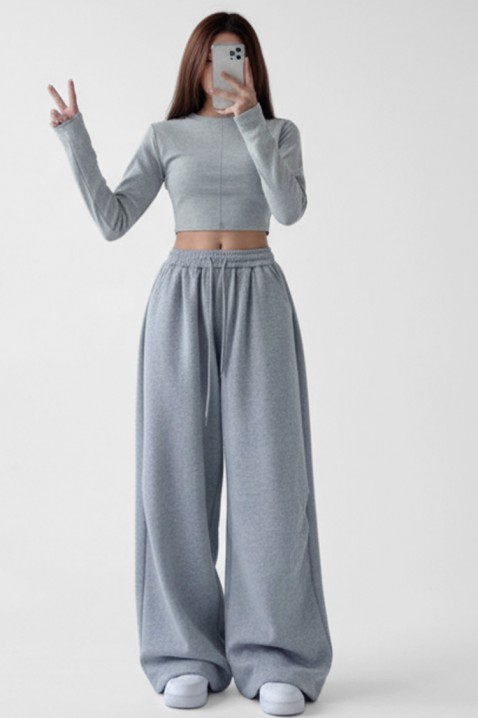 Παντελόνι φόρμας VIOXENA GREY, Χρώμα: γκρι, IVET.EU - Εκπτώσεις έως -80%