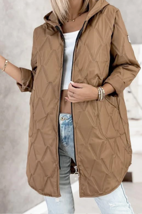 Μπουφάν CRALFONZA BEIGE, Χρώμα: μπεζ, IVET.EU - Εκπτώσεις έως -80%