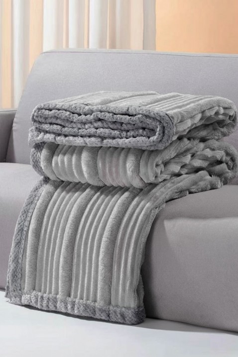 Κουβέρτα JERLONDA GREY 200x220 cm, Χρώμα: πράσινο,γκρι, IVET.EU - Εκπτώσεις έως -80%